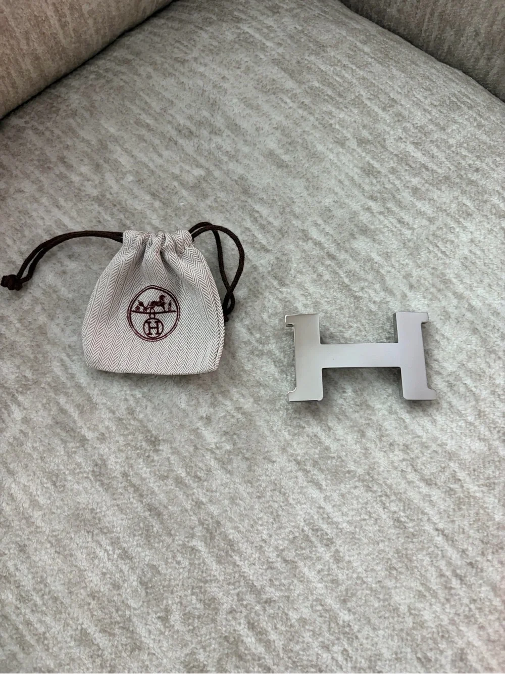 Hermes Reversible Leather Belt